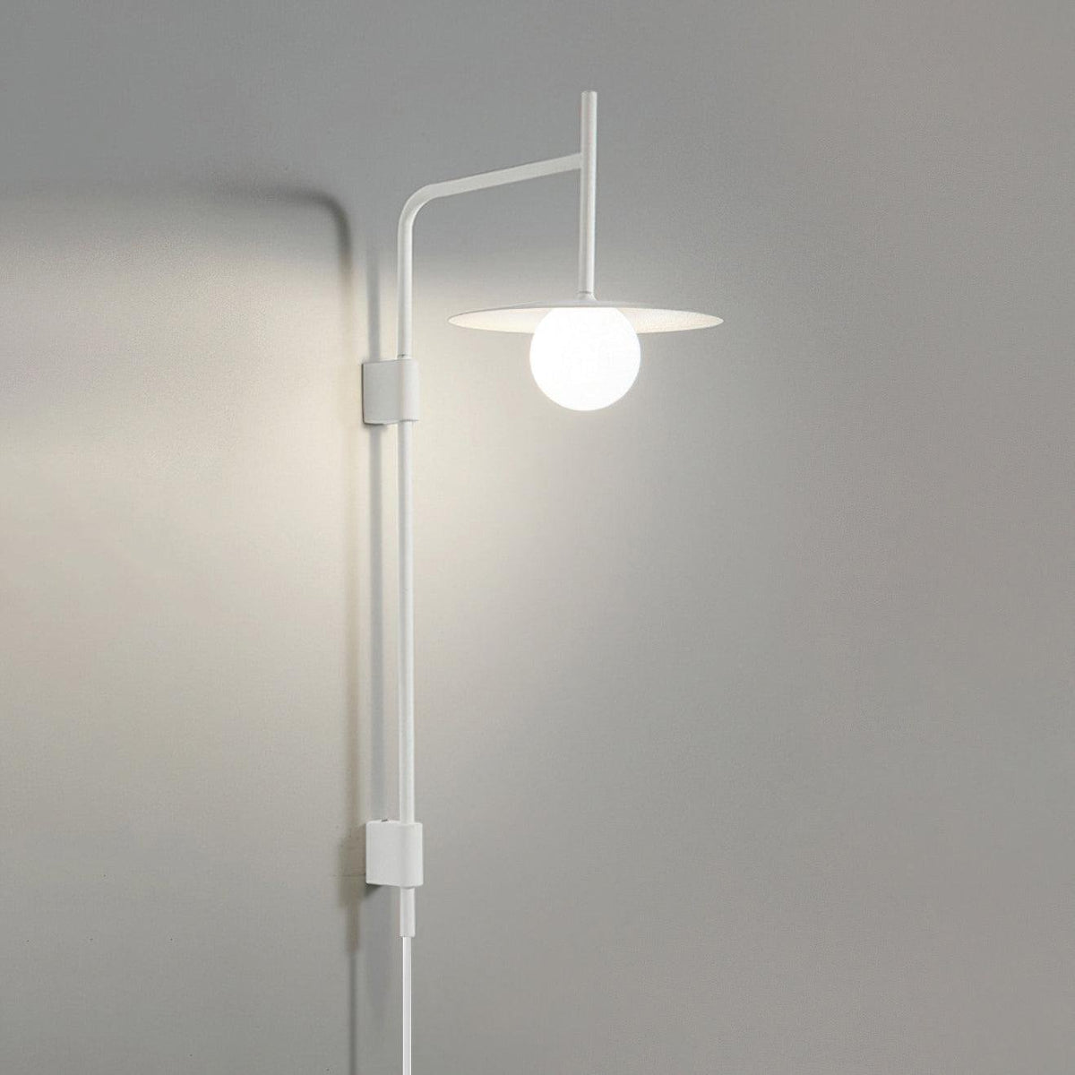 Gea Swing Arm Plug-in Wall Sconce - view 7