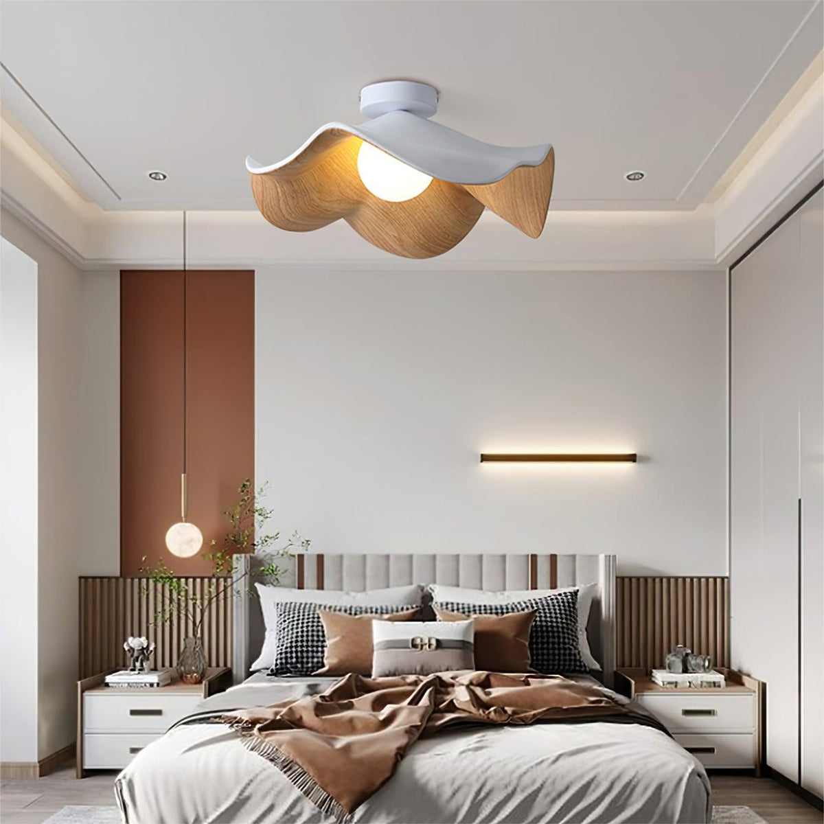 Lotus Leaf Ceiling Light – product image 5