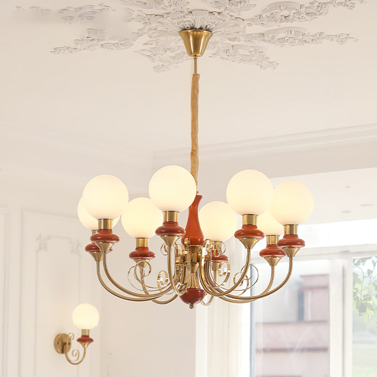 Onyx Glass Chandelier – product image 9