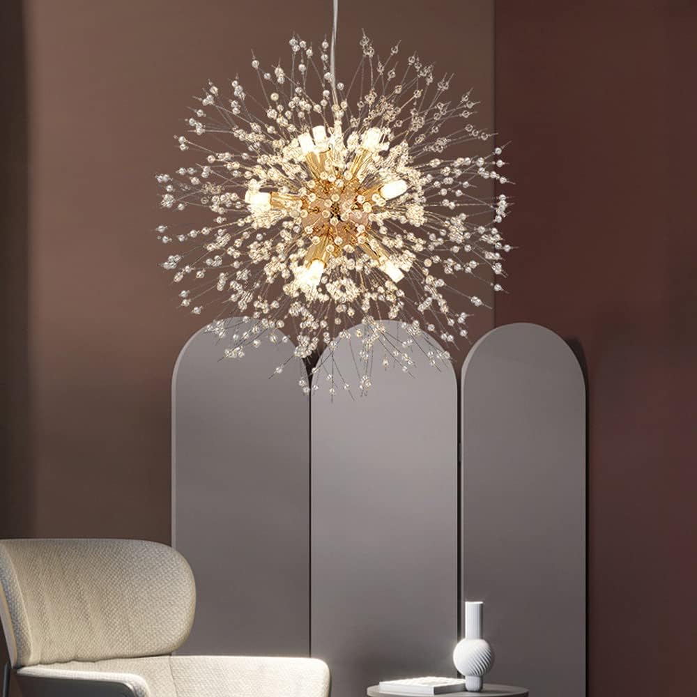 Crystal Dandelion Chandelier