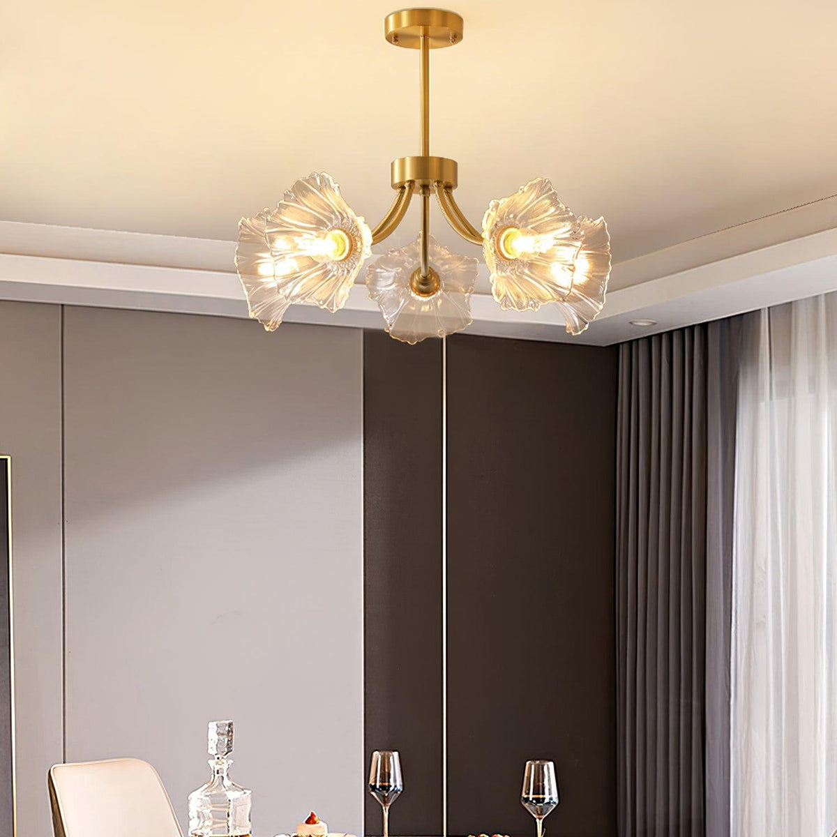 Kalin Flower Glass Chandelier – product image 7