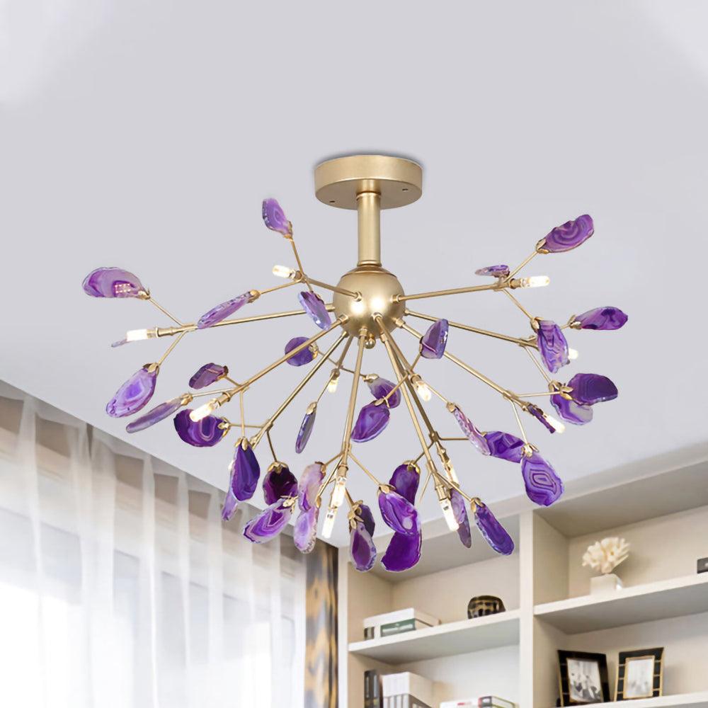 Agate Flake Chandelier – product image 6