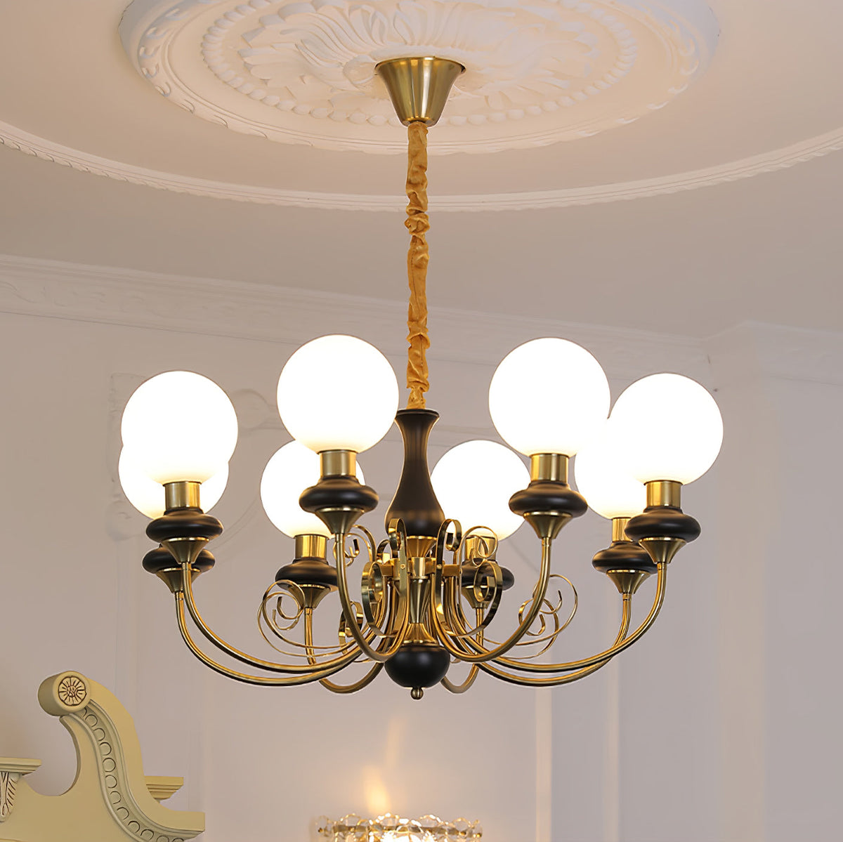 Onyx Glass Chandelier – product image 30