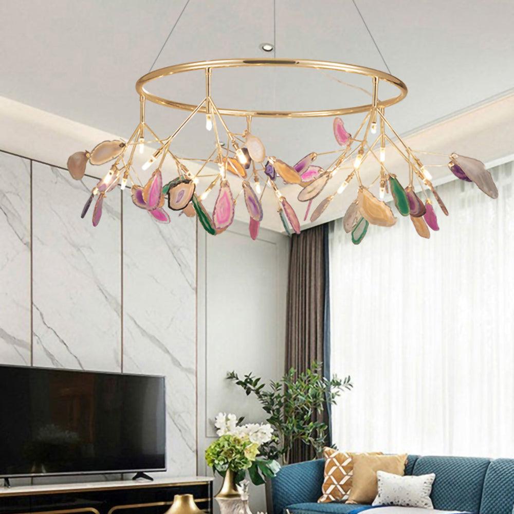 Agate Flake Chandelier – product image 18