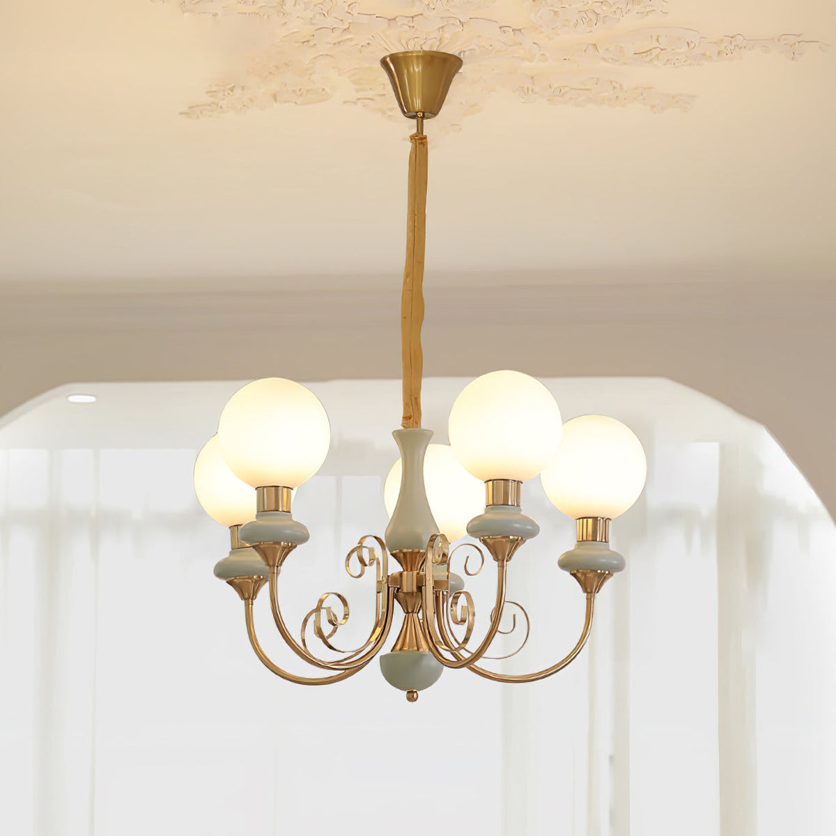 Onyx Glass Chandelier – product image 34