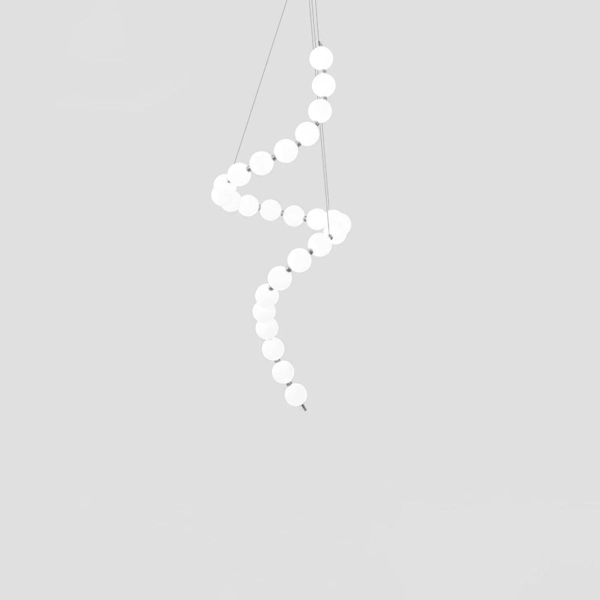 Acrylic Pearl Necklace Chandelier – product image 41