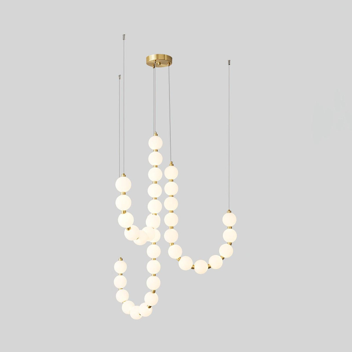 Acrylic Pearl Necklace Chandelier – product image 31