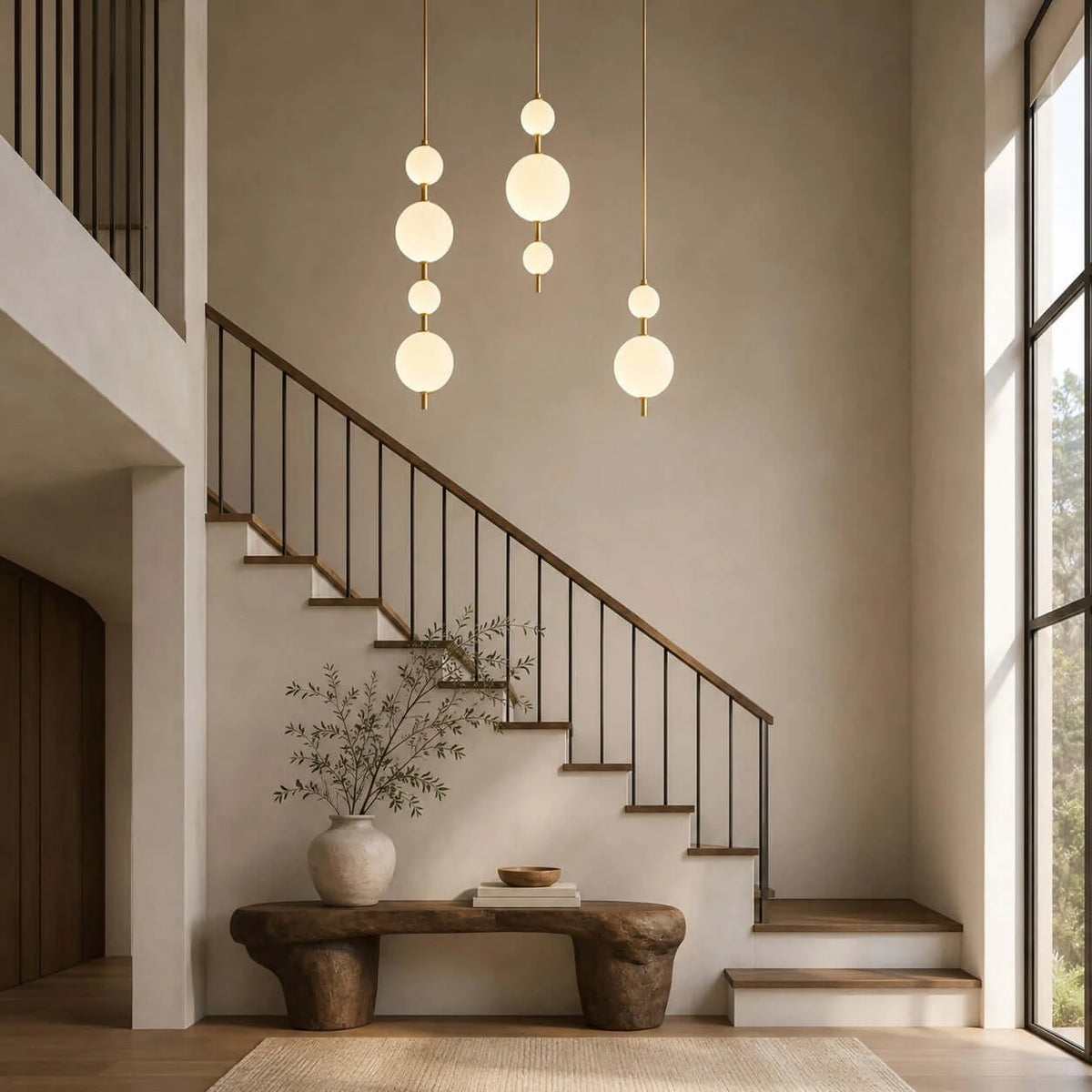Vertical Globe Pendant Light – product image 6
