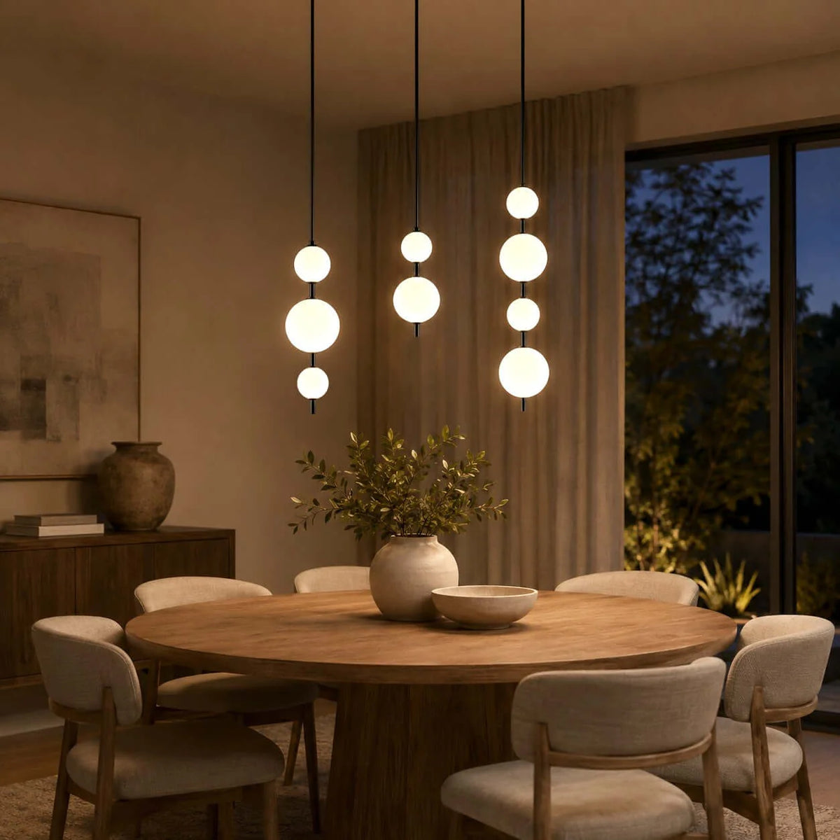 Vertical Globe Pendant Light – product image 7