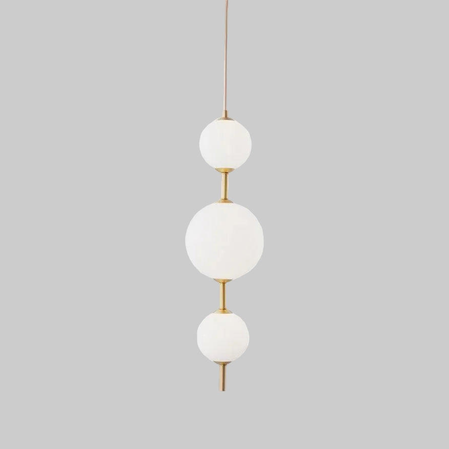 Vertical Globe Hanging Pendant Light - view 1