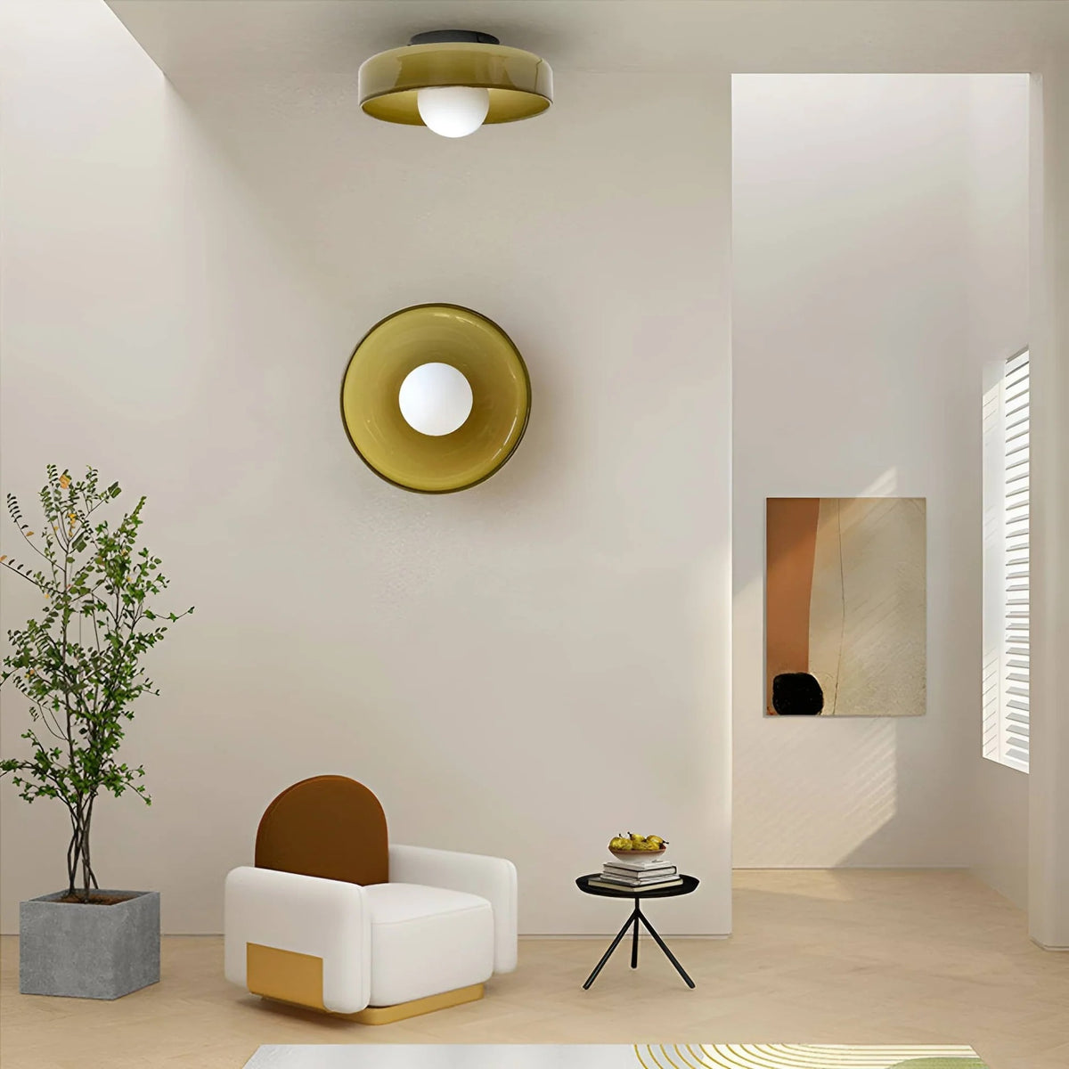 Gino Glass Ceiling Light – alternate view 15