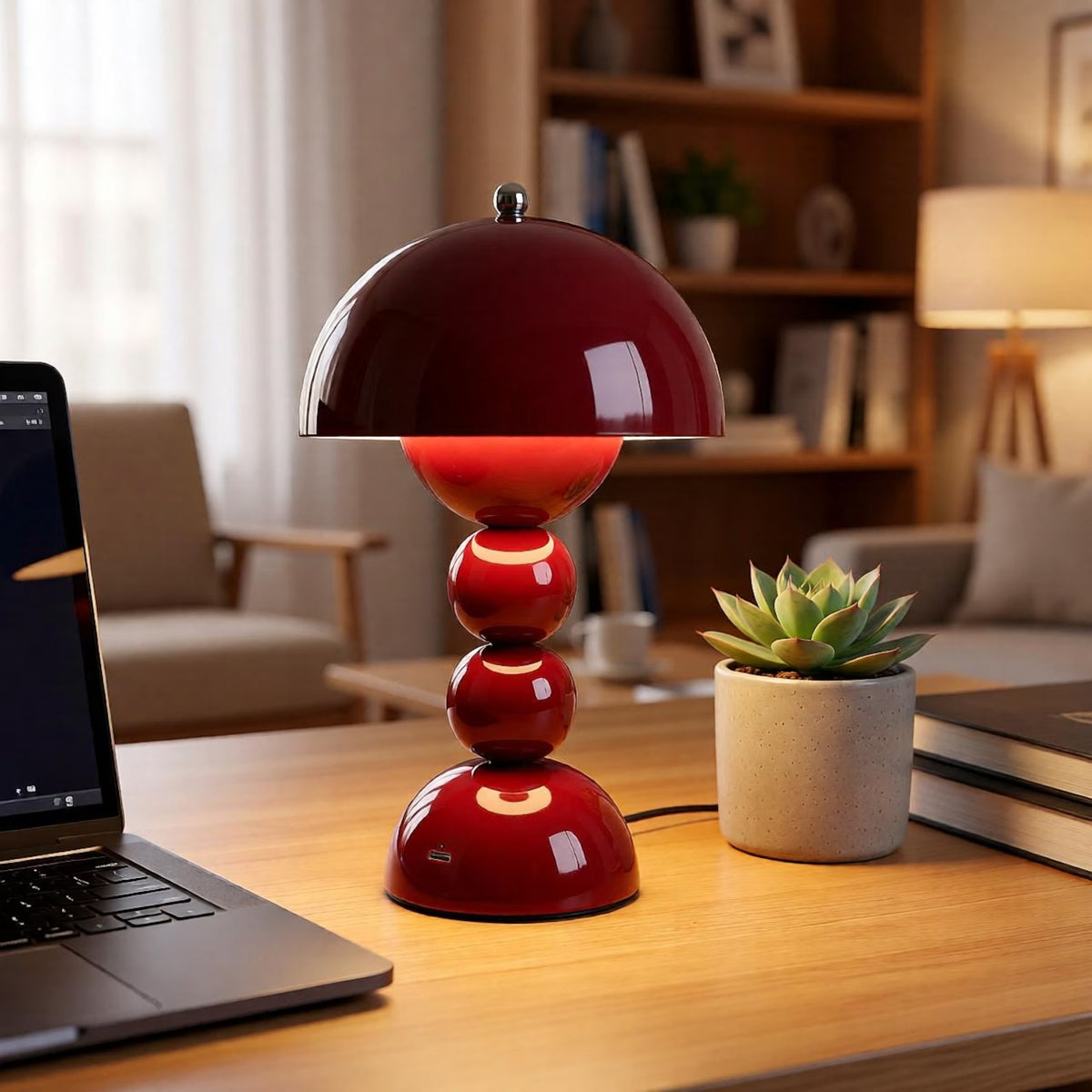 Pop Art Lacquered Bubble Table Lamp – 11.8 Inch | Sphera – alternate view 7