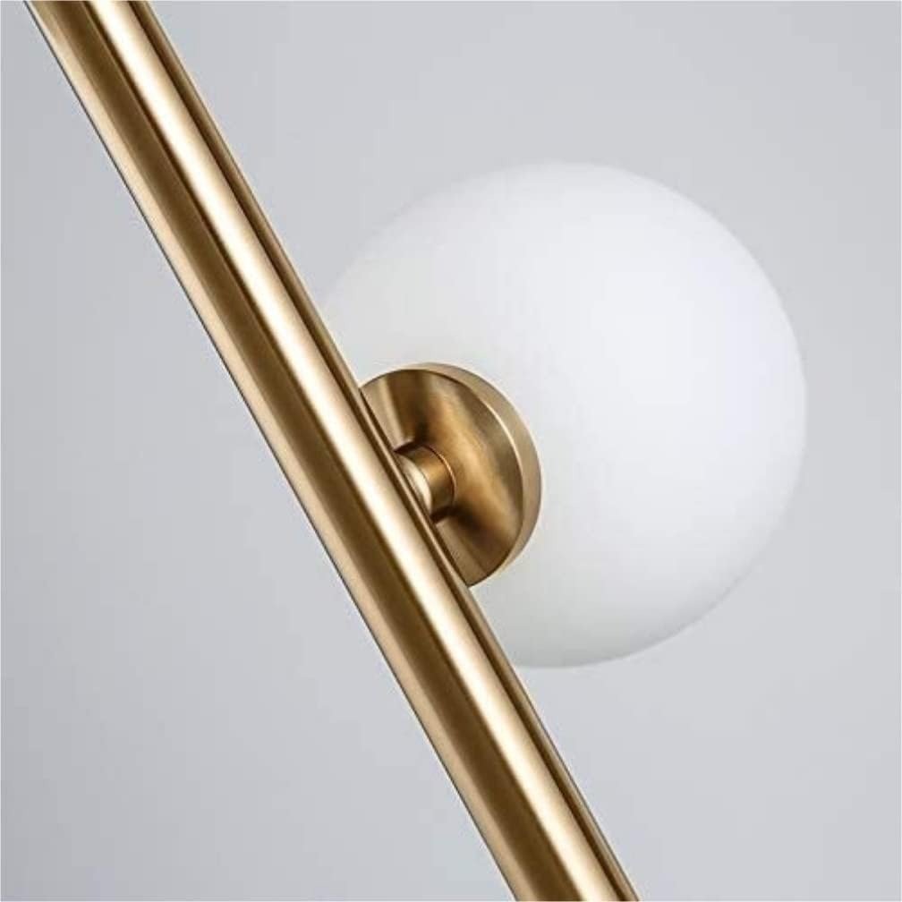 9-Globe Opal Glass Floor Lamp – Gold Metal | Magic Beans – alternate view 6