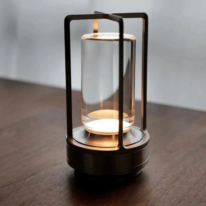 Cordless Rechargeable LED Table Lamp – Touch Control, Gold or Black | Hudson – alternate view 13