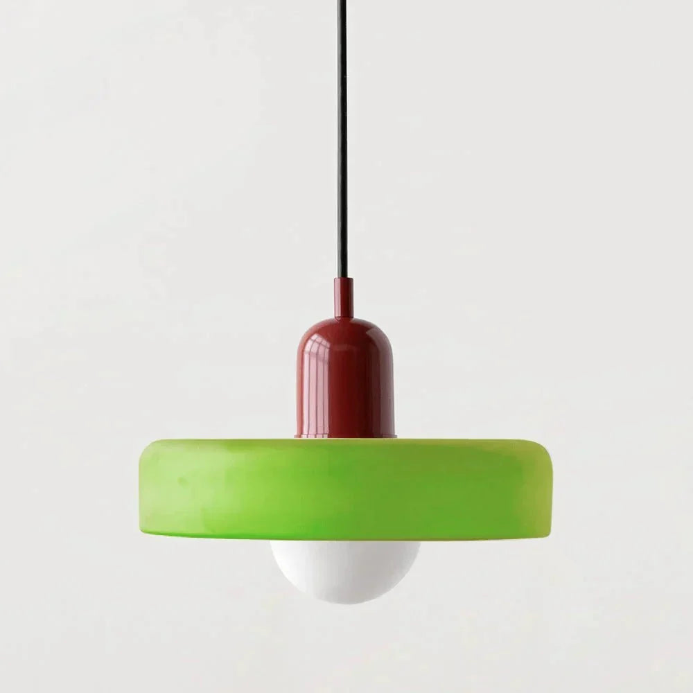Retro Nordic Colored Glass Pendant – 9.8 or 13.8 Inch | Freya – alternate view 47