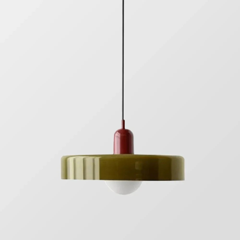 Retro Nordic Colored Glass Pendant – 9.8 or 13.8 Inch | Freya – alternate view 15