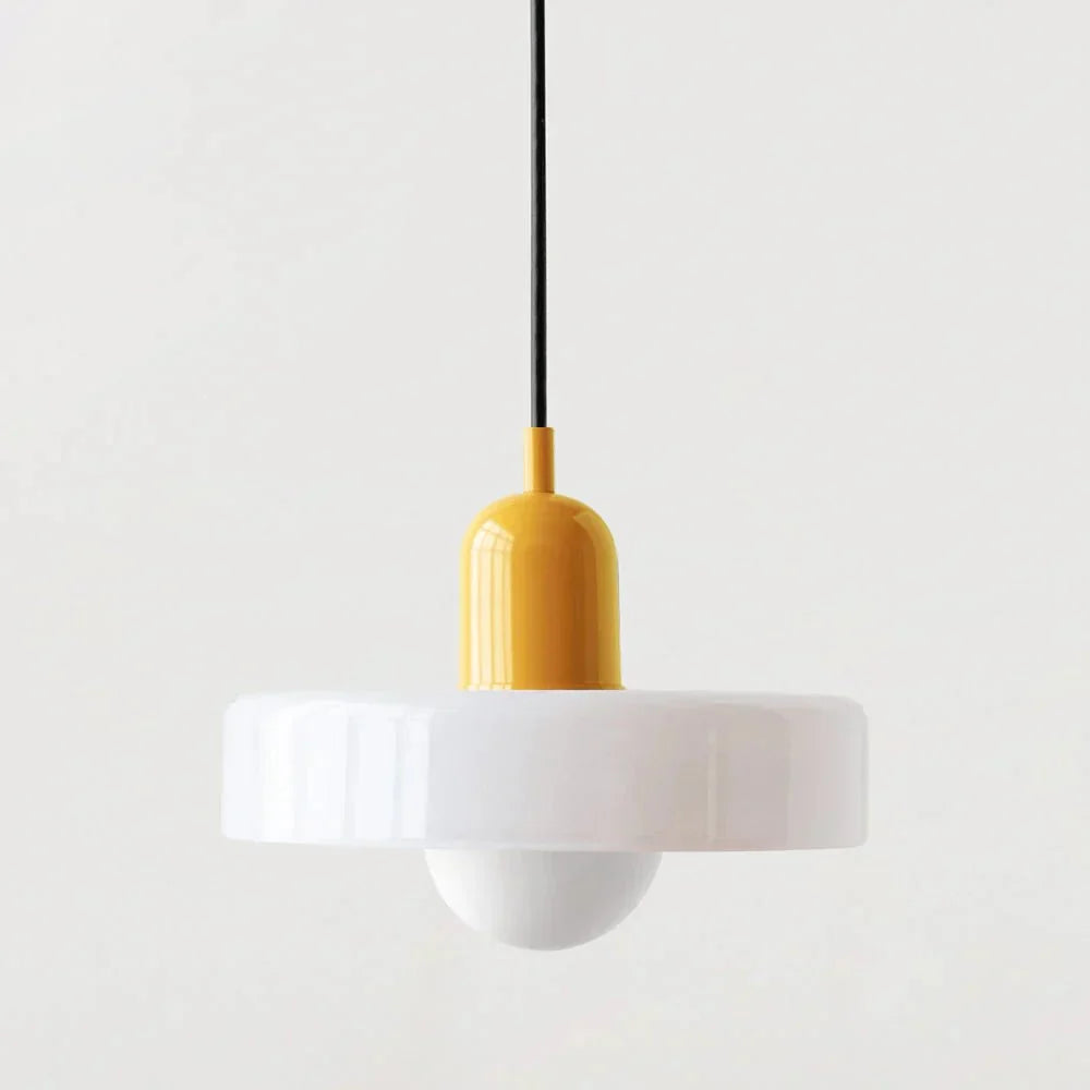 Retro Nordic Colored Glass Pendant – 9.8 or 13.8 Inch | Freya – alternate view 45