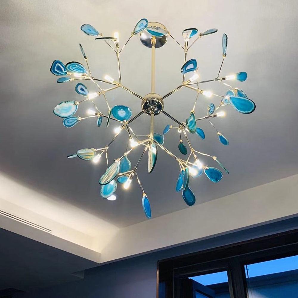 Agate Flake Chandelier – product image 4