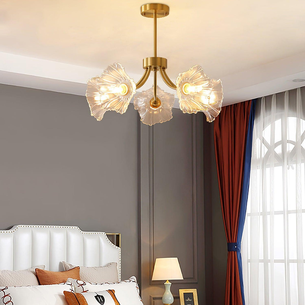 Kalin Flower Glass Chandelier – product image 3