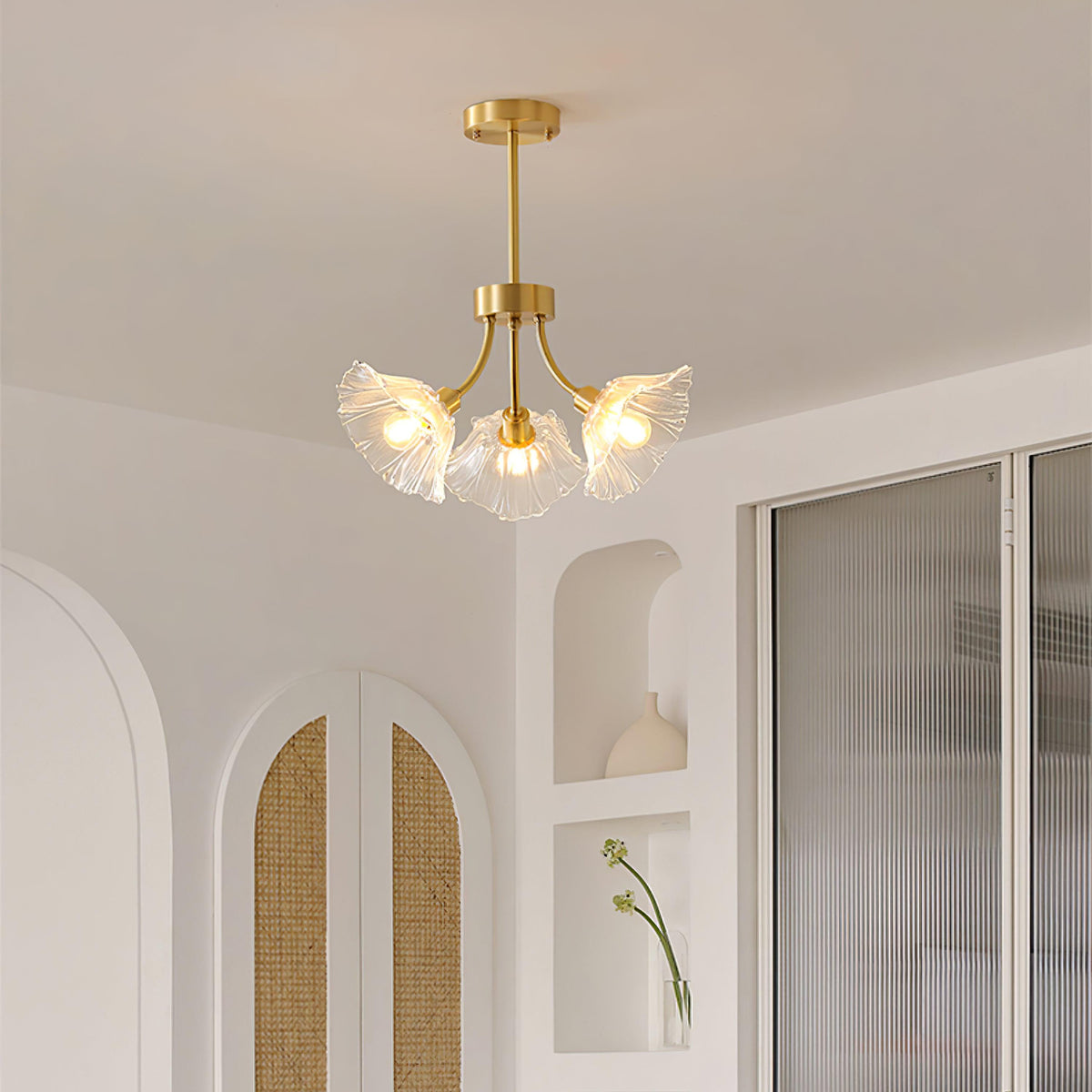 Kalin Flower Glass Chandelier – product image 4
