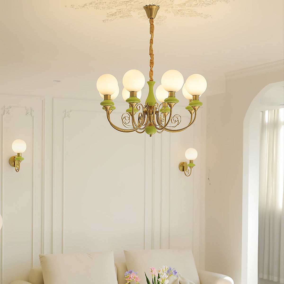 Onyx Glass Chandelier – product image 21