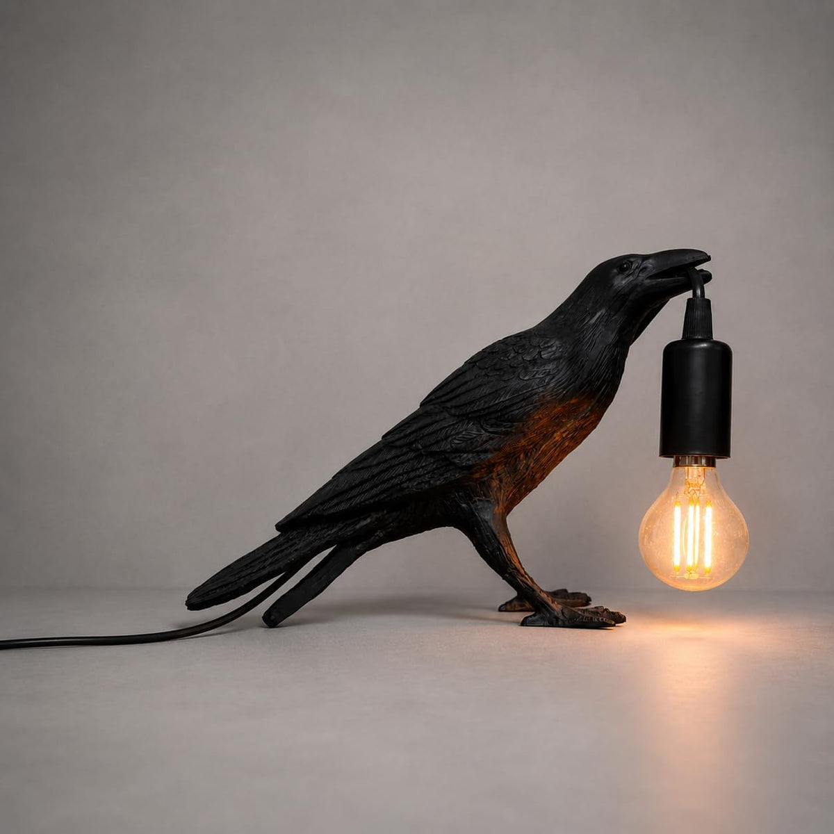 Raven Resin Table Lamp – product image 9
