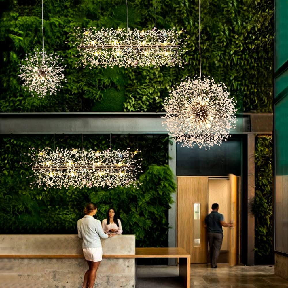 Crystal Dandelion Chandelier – product image 7
