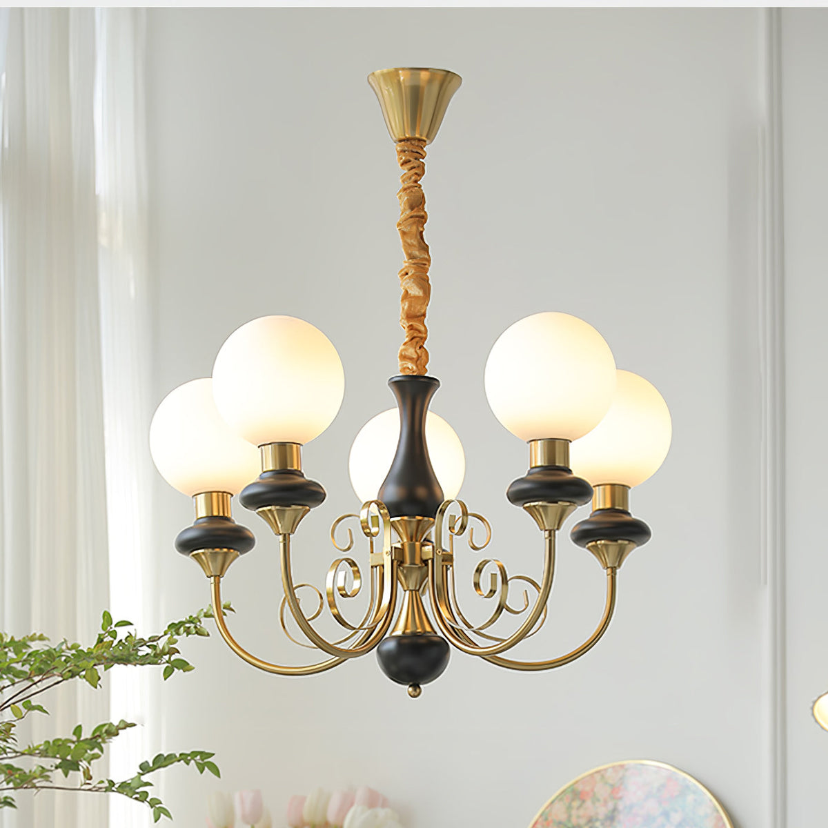 Onyx Glass Chandelier – product image 31