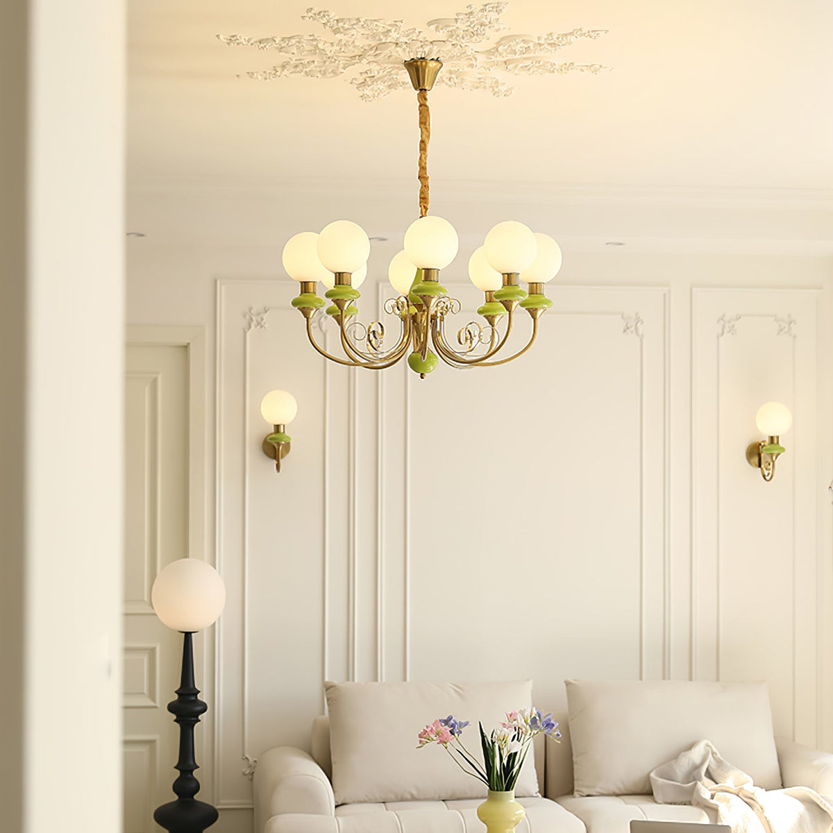 Onyx Glass Chandelier – product image 33