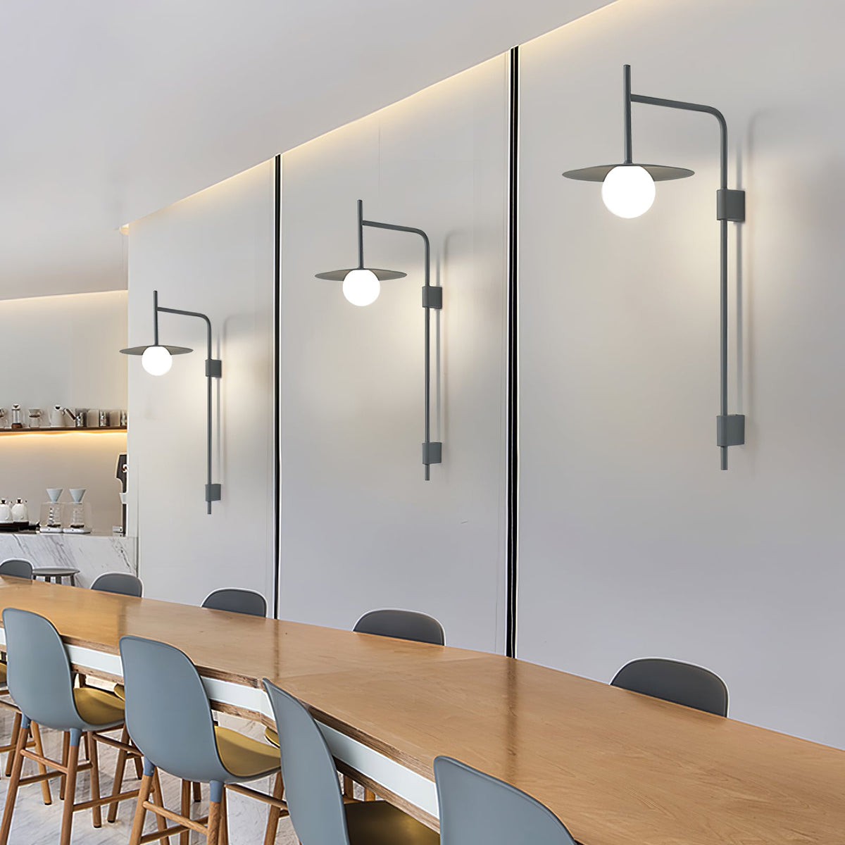 Gea Swing Arm Plug-In Wall Sconce – product image 3