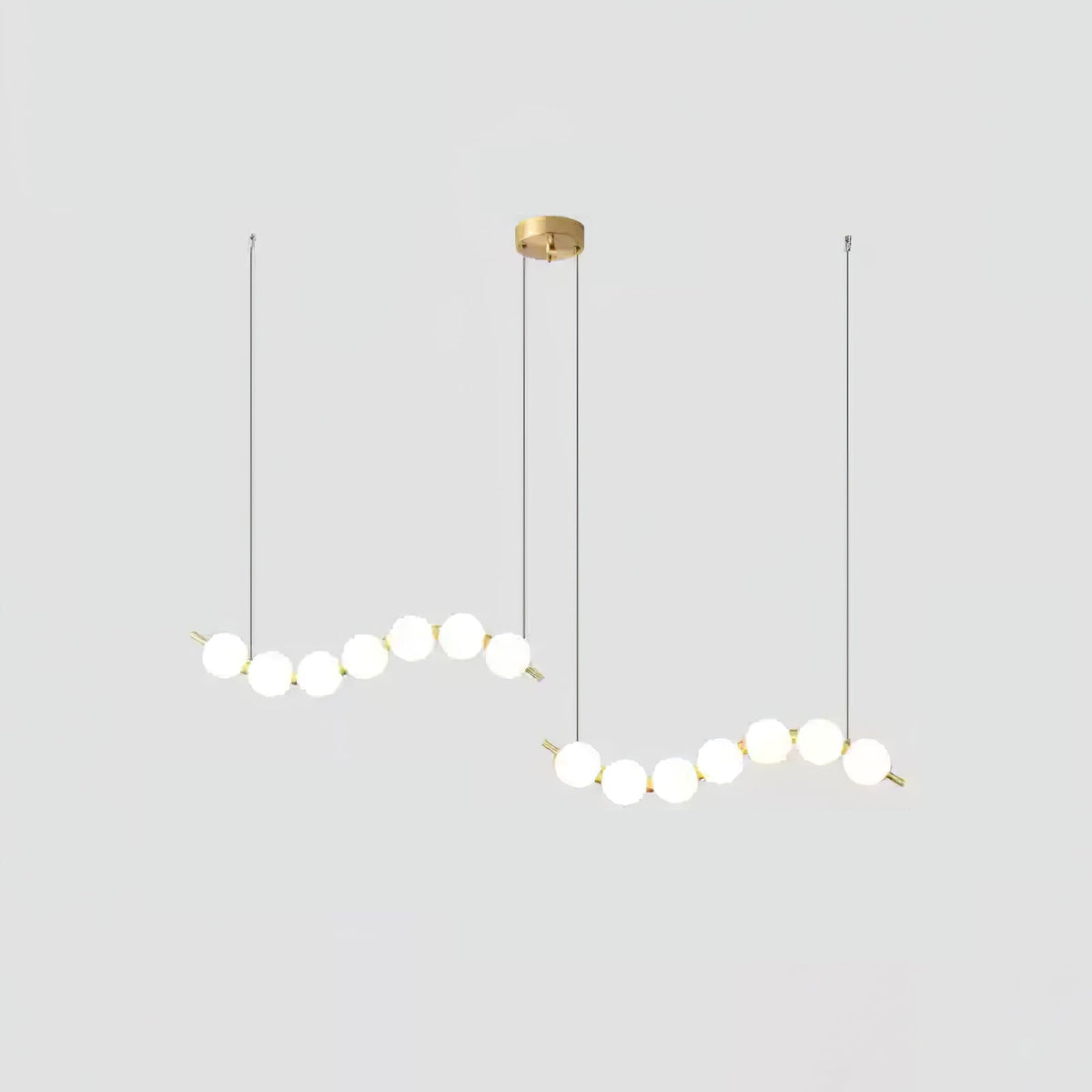 Acrylic Pearl Necklace Chandelier – product image 47