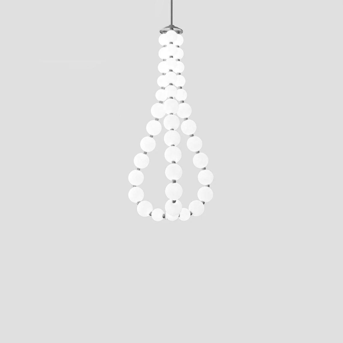 Acrylic Pearl Necklace Chandelier – product image 7