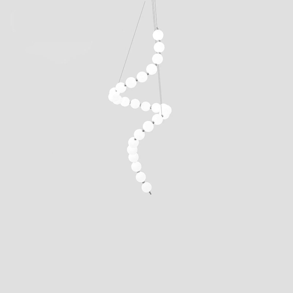 Acrylic Pearl Necklace Chandelier – product image 39