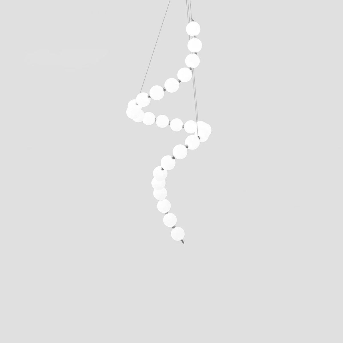 Acrylic Pearl Necklace Chandelier – product image 24