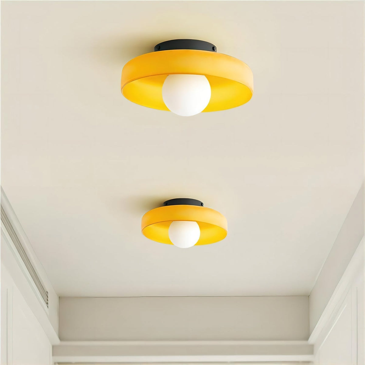 Gino Glass Ceiling Light