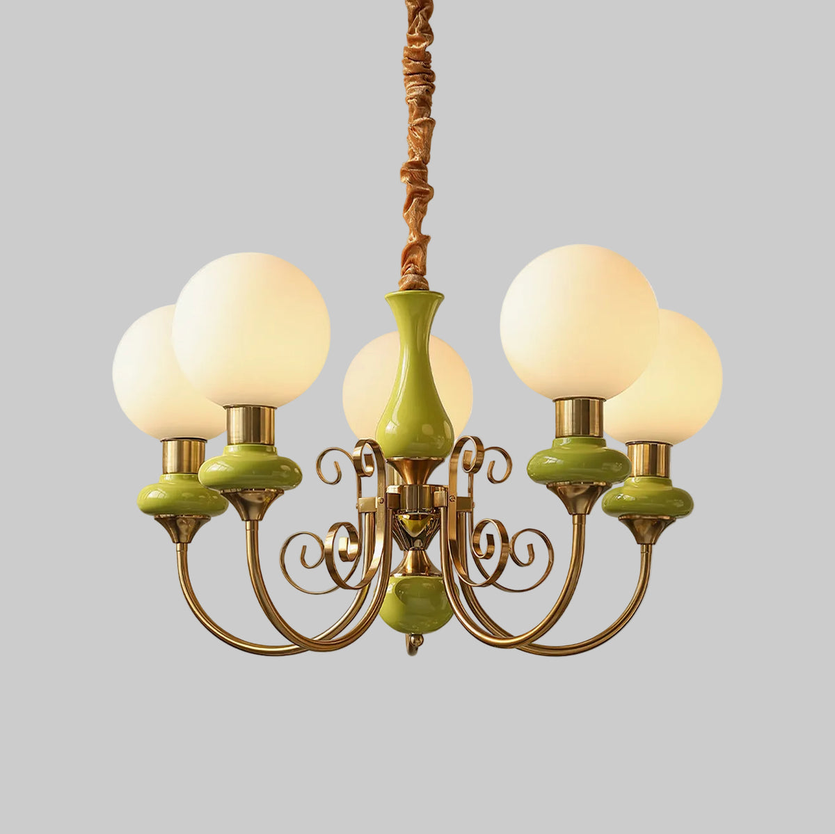 Onyx Hanging Chandelier - view 1
