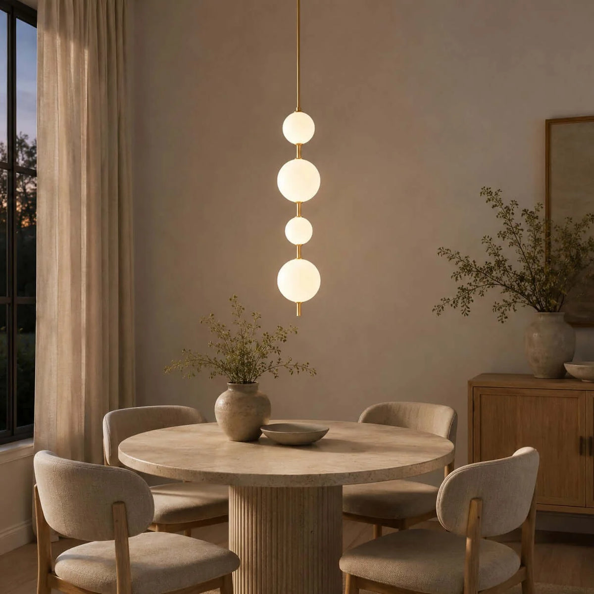 Vertical Globe Pendant Light – product image 11