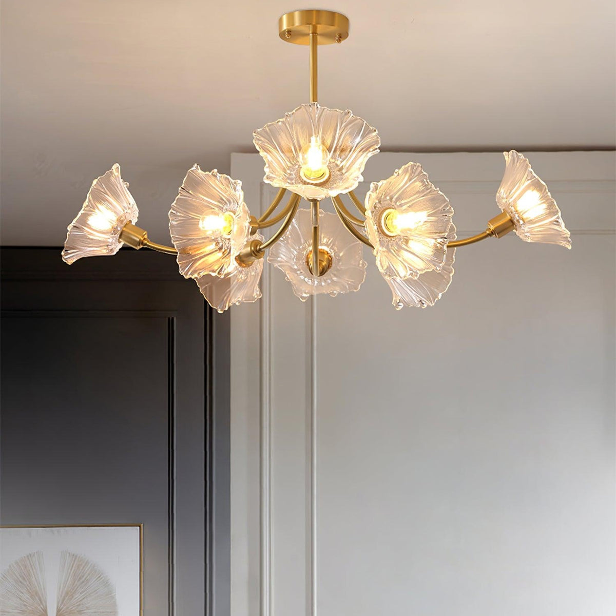 Kalin Flower Glass Chandelier – product image 9