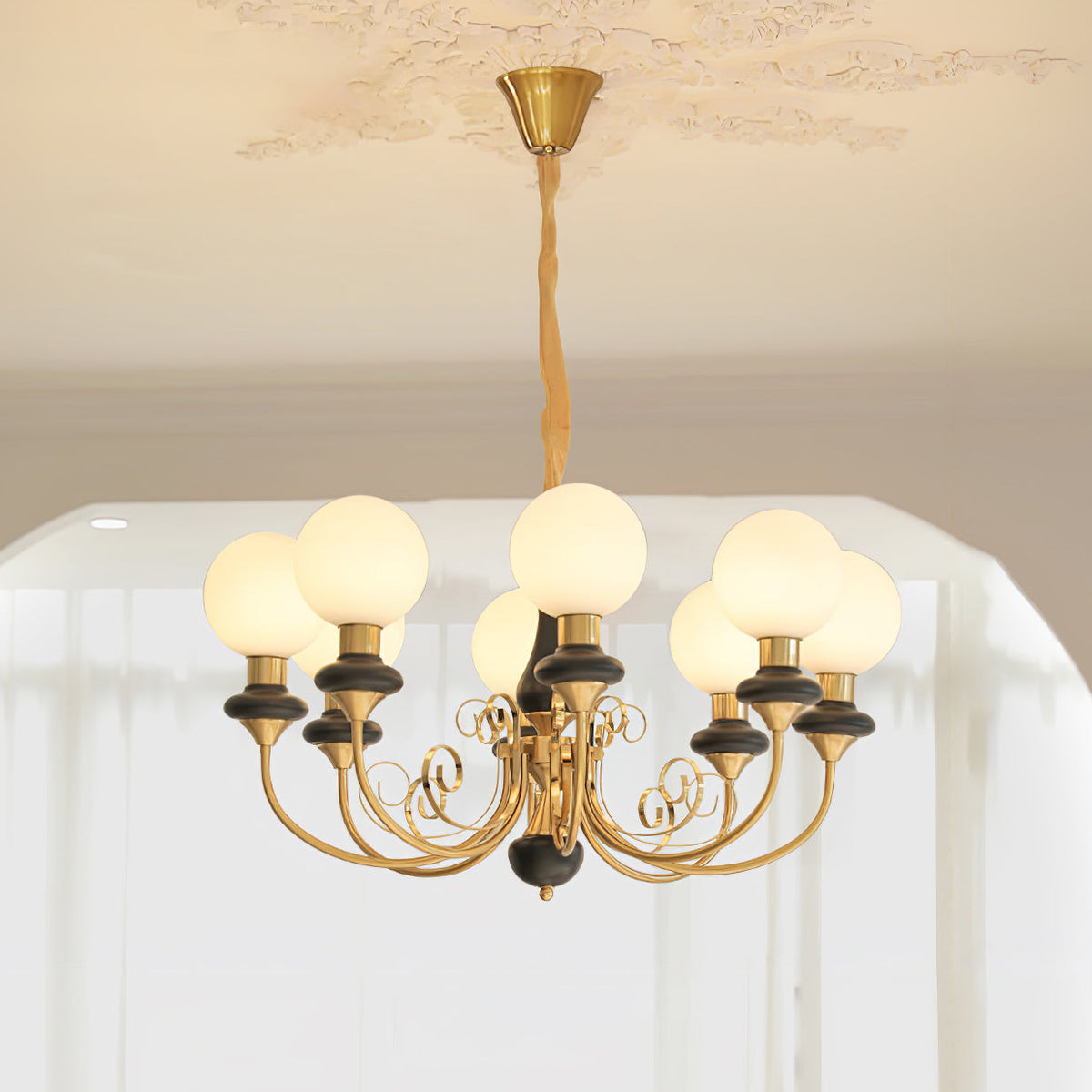Onyx Glass Chandelier – product image 37
