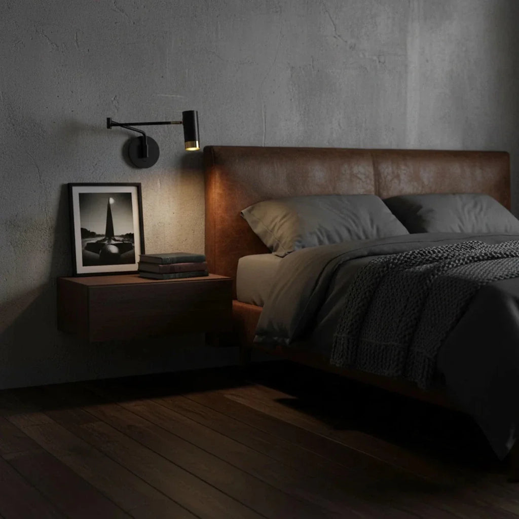Foldable Telescopic Arm Wall Sconce — Articulated Nordic Reading Style | BALANCIER™