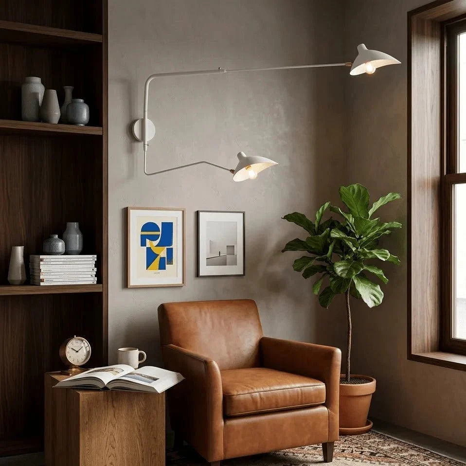 Articulated Beak Arm Wall Sconce — French Workshop Style | BEC™