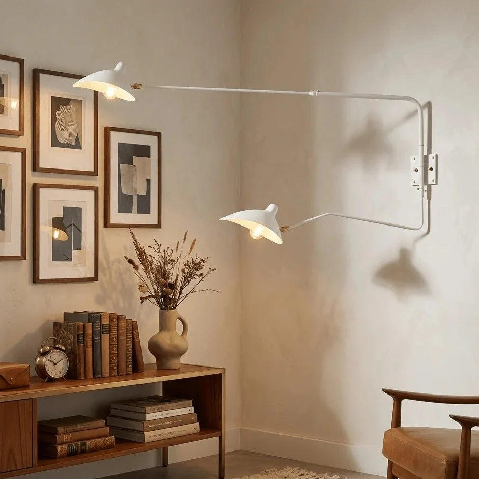 Articulated Beak Arm Wall Sconce — French Workshop Style | BEC™