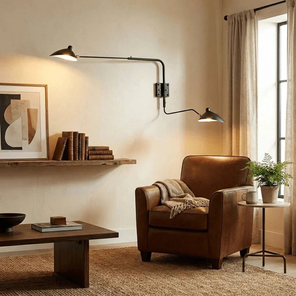 Articulated Beak Arm Wall Sconce — French Workshop Style | BEC™