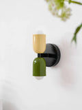 Double Capsule Colorful Wall Sconce — Playful Style | GÉMEAUX™