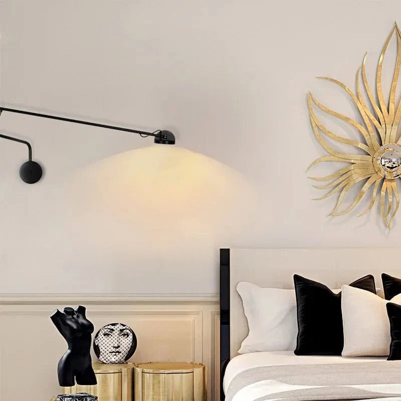 Asymmetric Sculptural Steel Wall Sconce — Modern Industrial Style | LUST™