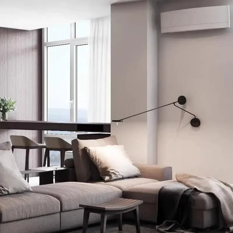 Asymmetric Sculptural Steel Wall Sconce — Modern Industrial Style | LUST™