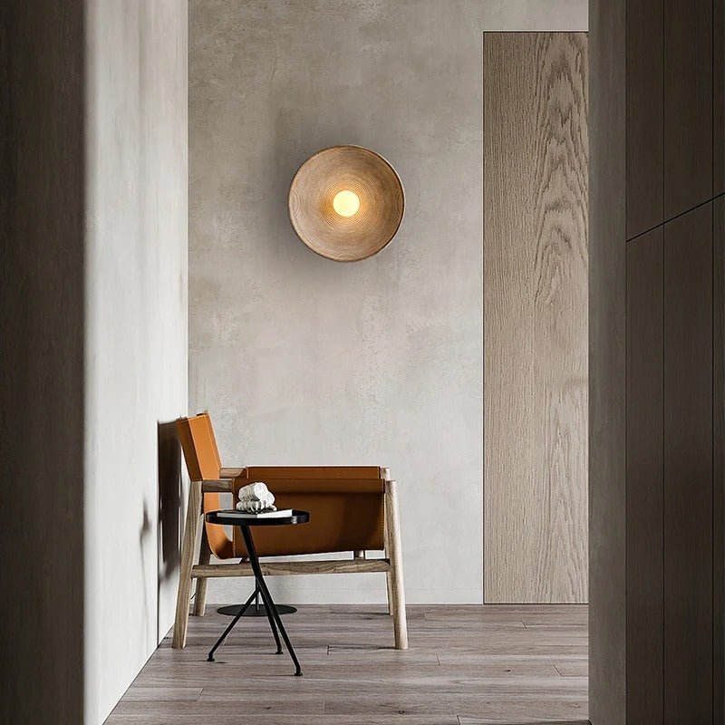 Frosted Glass Diffuser Wall Sconce — Contemporary Minimalist Style | LUMIÈRE™