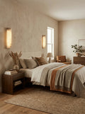 Fluted Marble Wall Sconce — Spanish Contemporary Style | CANNELURE™
