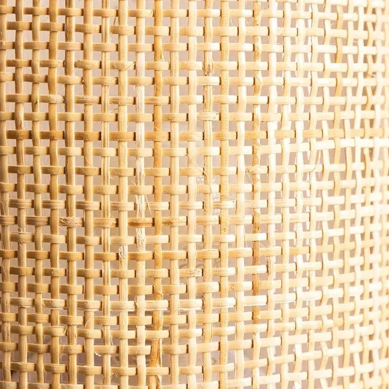 Hand-Woven Bamboo Wall Sconce — Japandi Natural Style | BAMB™