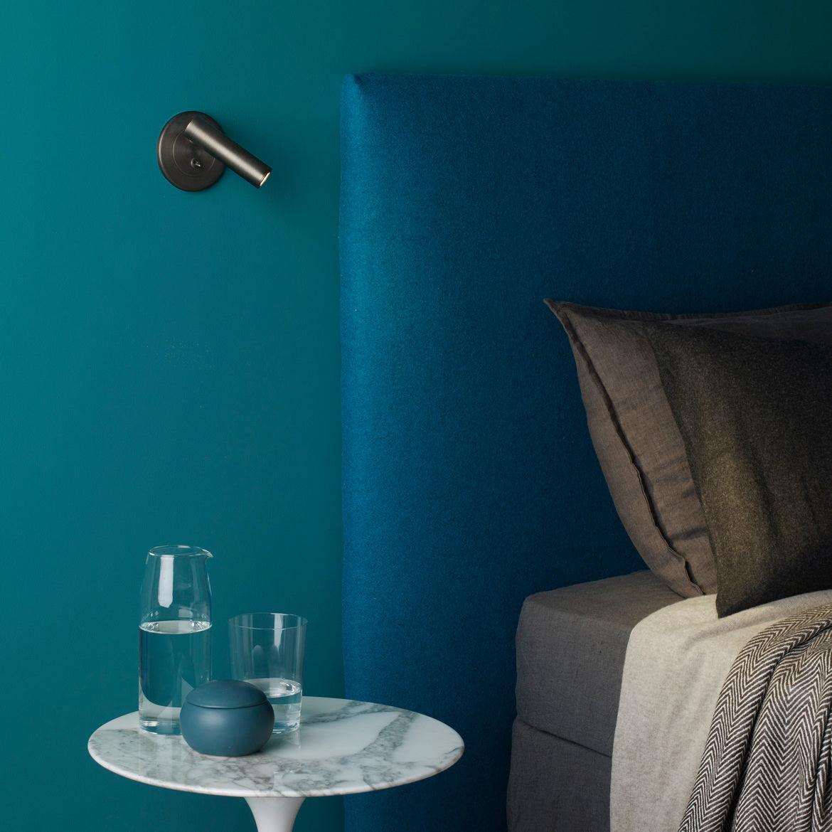 Recessed Adjustable LED Reading Light — Simple Modern Wall Sconce | LOUPE™